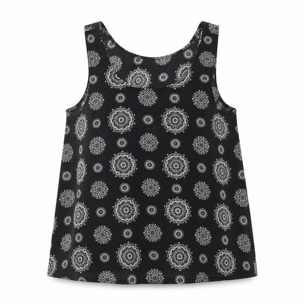 Womens UK Size 12 Atmosphere Black Basic Tank