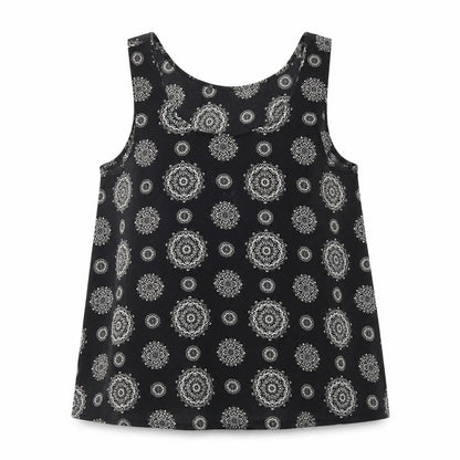Womens UK Size 12 Atmosphere Black Basic Tank