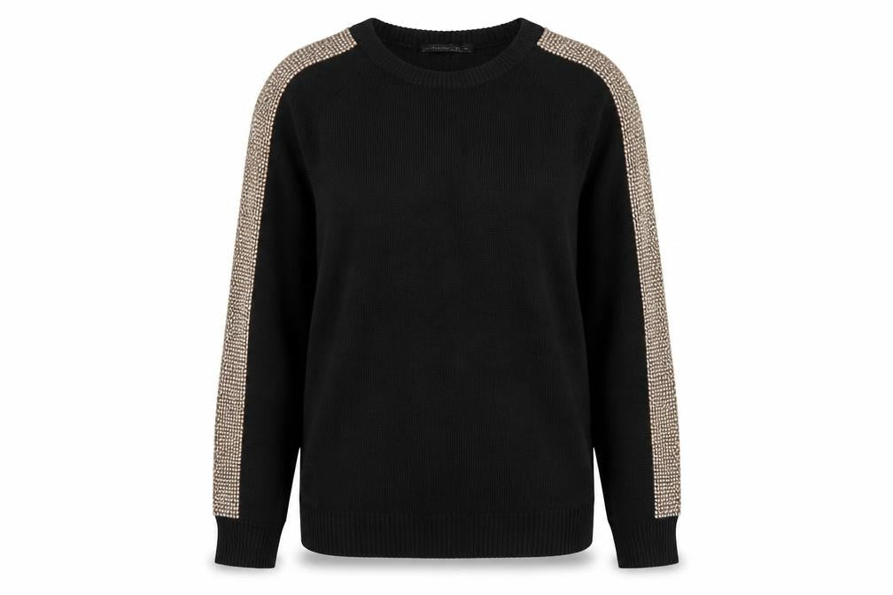 Womens UK Size 14 Atmosphere Black Pullover Jumper