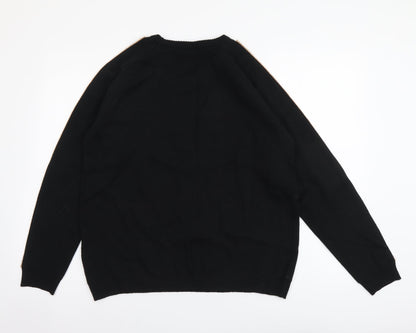 Womens UK Size 14 Atmosphere Black Pullover Jumper