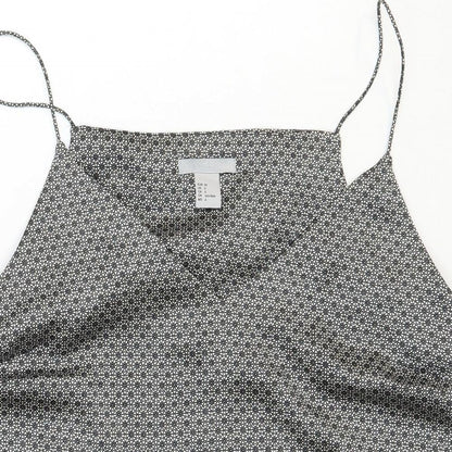 Womens UK Size 8 H&M Black Camisole Blouse