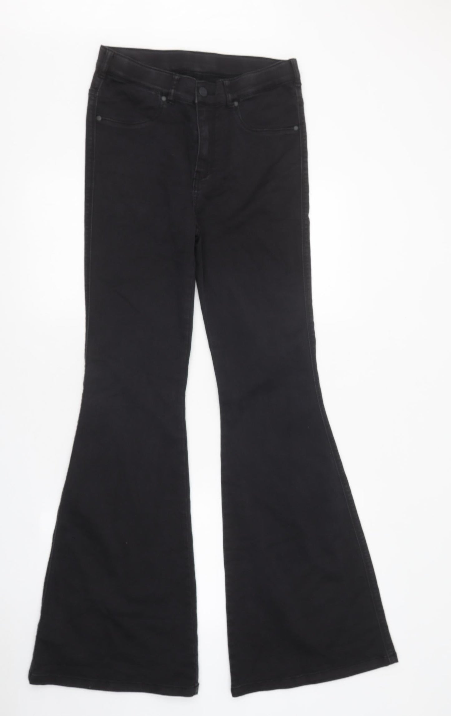 NEXT Womens Black 100% Cotton Skinny Jeans Size 32 in L37 in Regular Zip