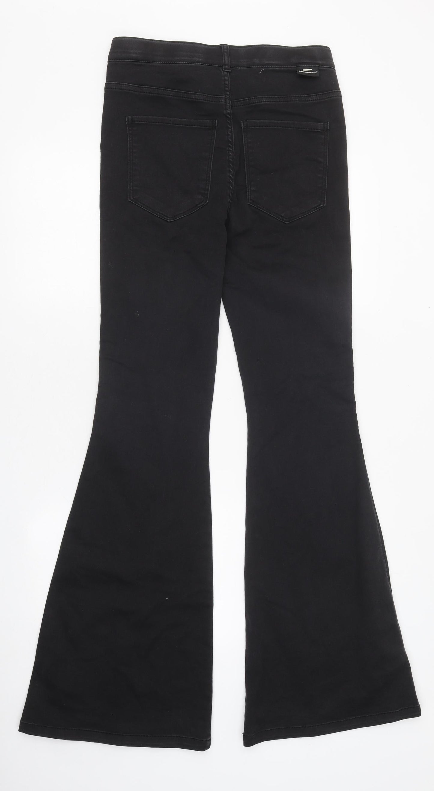 NEXT Womens Black 100% Cotton Skinny Jeans Size 32 in L37 in Regular Zip