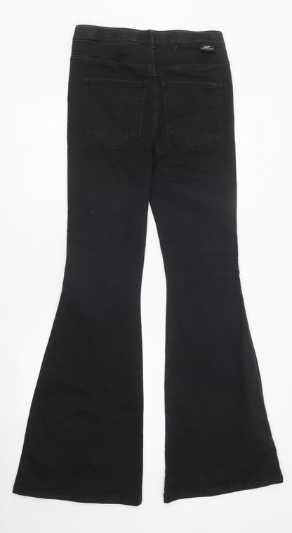 NEXT Womens Black 100% Cotton Skinny Jeans Size 32 in L37 in Regular Zip