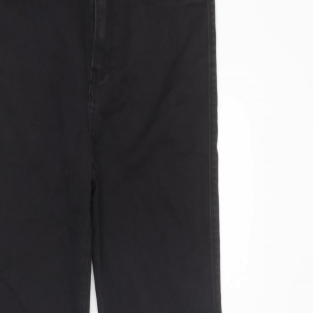 NEXT Womens Black 100% Cotton Skinny Jeans Size 32 in L37 in Regular Zip