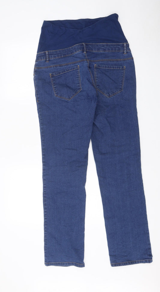 Dorothy Perkins Womens Blue 100% Cotton Skinny Jeans Size 10 L29 in Regular