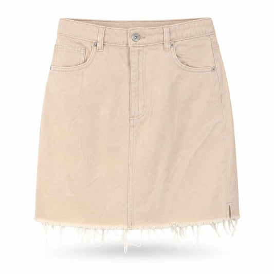Womens UK Size 10 H&M Mini Denim Skirt