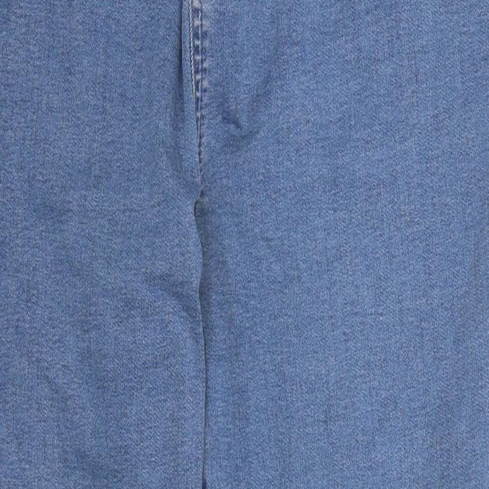 THE WHITE COMPANY Womens Blue Cotton Jegging Leggings Size 34 in L23 in