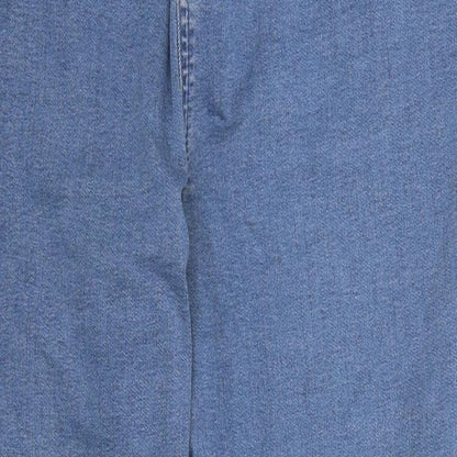 THE WHITE COMPANY Womens Blue Cotton Jegging Leggings Size 34 in L23 in