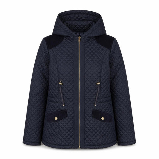 Womens UK Size 8 F&F Blue Rain Coat