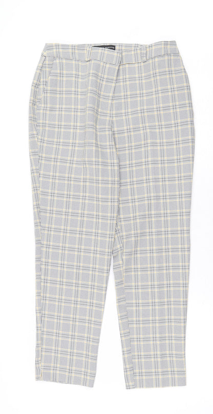 Womens UK Size 8 Dorothy Perkins Regular Fit  Grey Trousers