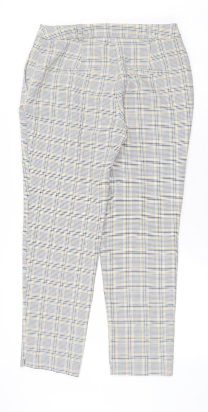 Womens UK Size 8 Dorothy Perkins Regular Fit  Grey Trousers
