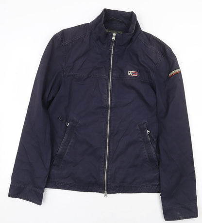 Mens UK Size L Napapijri Blue Jacket