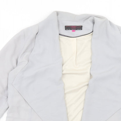 Womens UK Size 10 New Look Grey Jacket