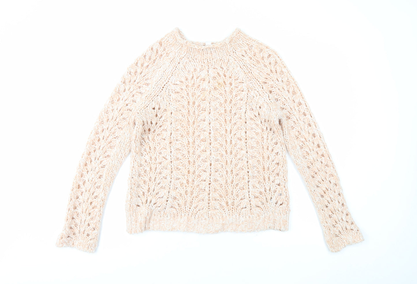 Womens UK Size S Topshop Pink Pullover Jumper