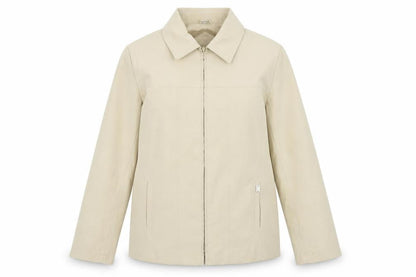 Womens UK Size 10 JBC Collection Beige Biker Coat