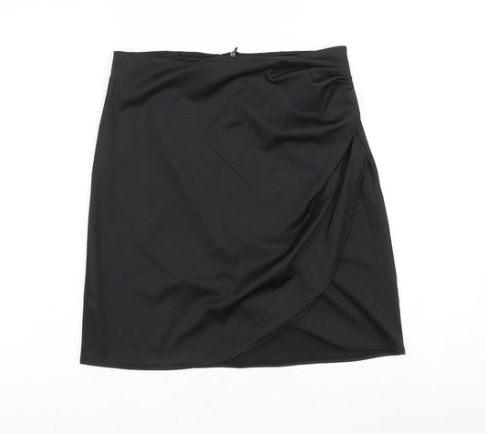 Womens UK Size 30 in Preworn Mini Jersey Skirt