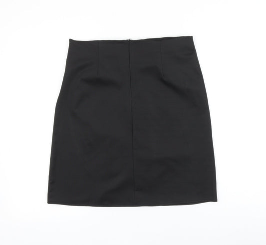 Womens UK Size 30 in Preworn Mini Jersey Skirt