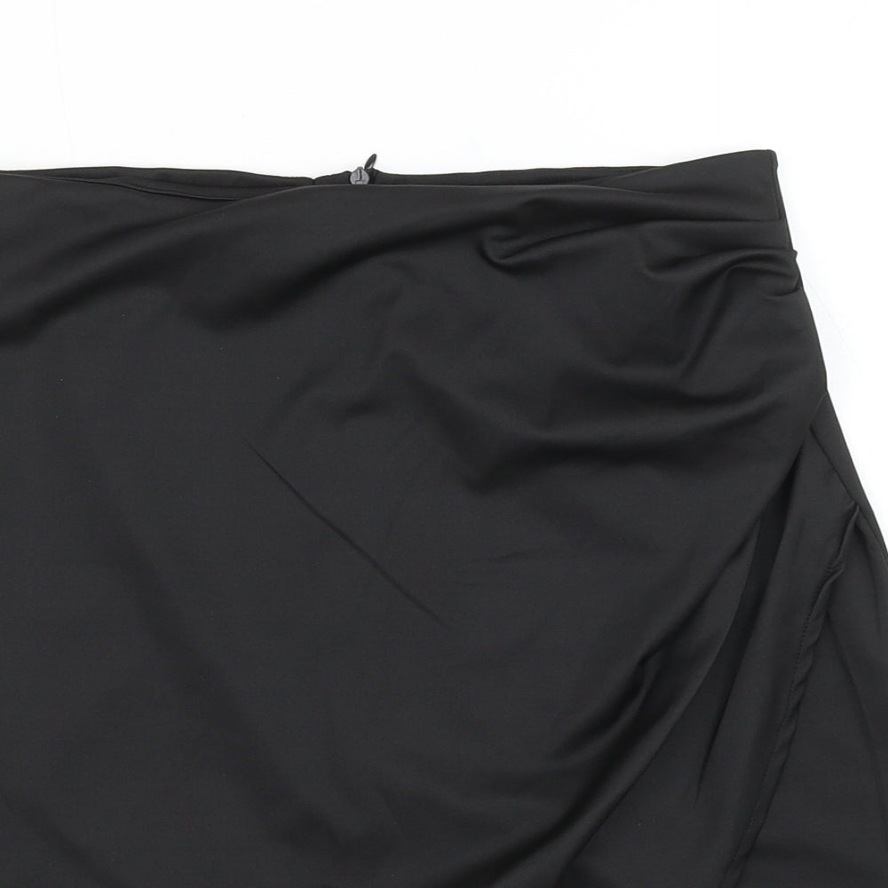 Womens UK Size 30 in Preworn Mini Jersey Skirt