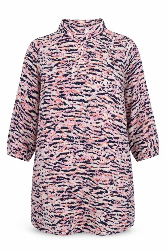 Womens UK Size 16 ET VOUS Multicoloured Basic T-Shirt