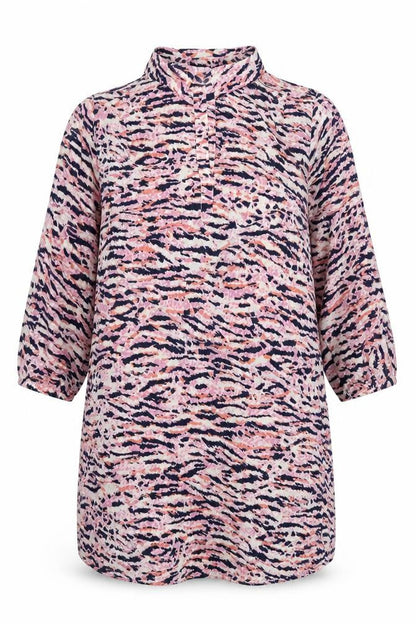 Womens UK Size 16 ET VOUS Multicoloured Basic T-Shirt