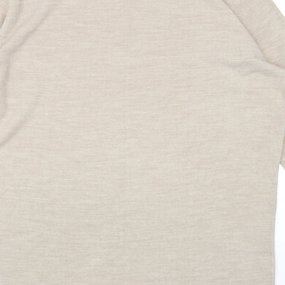 Womens UK Size 22 South Beige Pullover Jumper