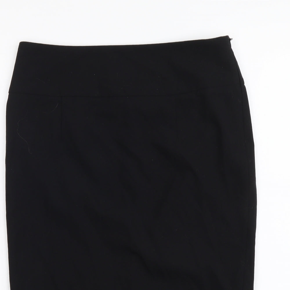 Womens UK Size S Zara Straight & Pencil Jersey Skirt