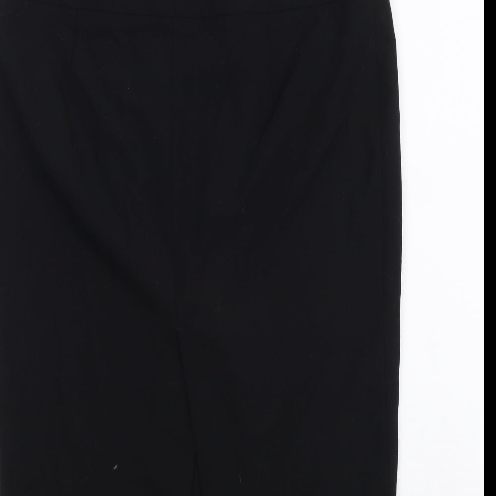 Womens UK Size S Zara Straight & Pencil Jersey Skirt