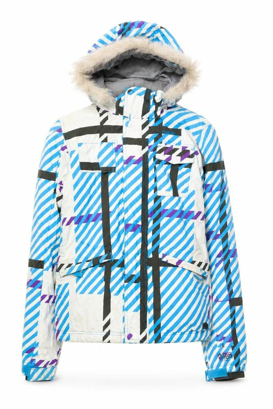 Womens UK Size S Protest Multicoloured Rain Coat