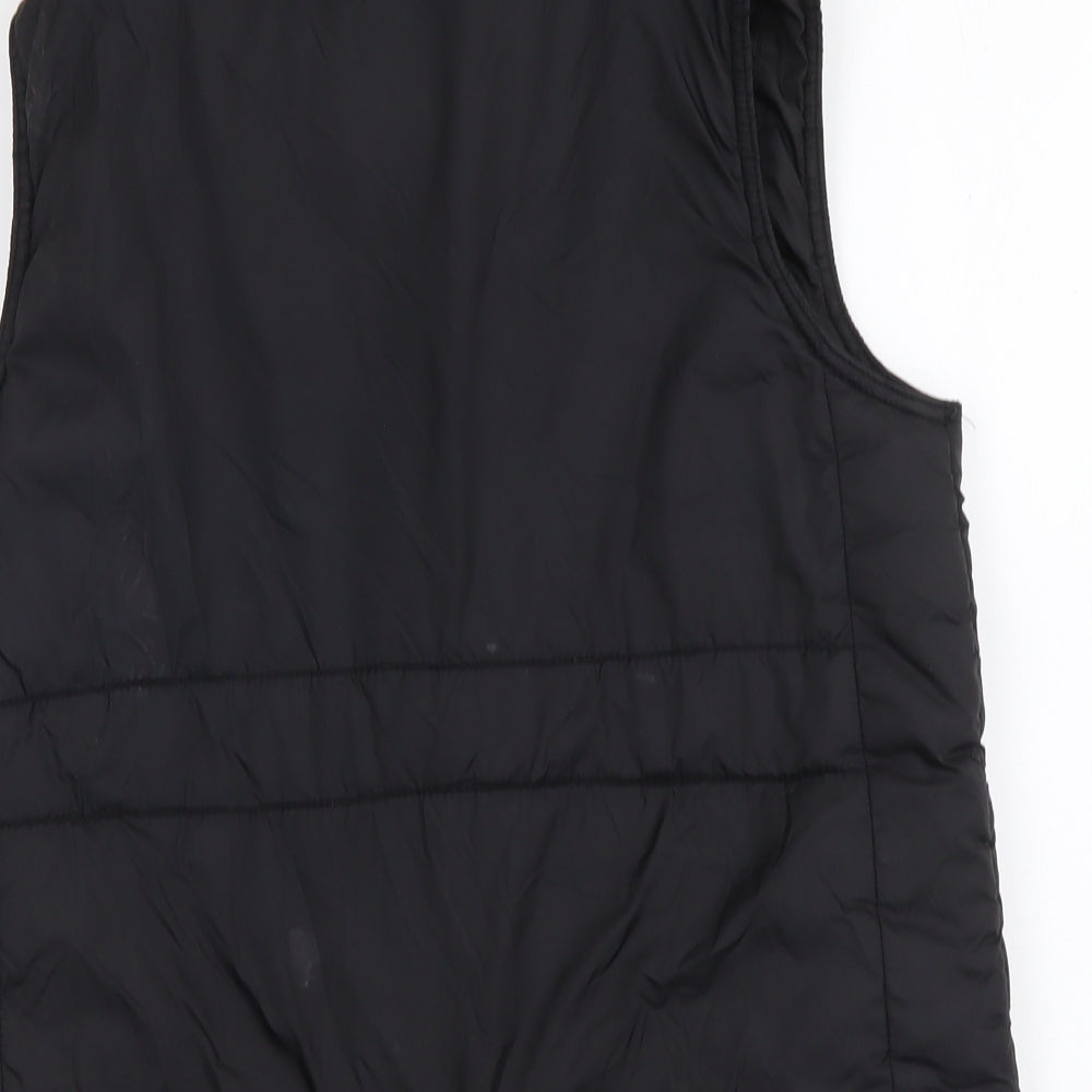 Urban Girls Black Gilet Jacket Size 8 Years Zip