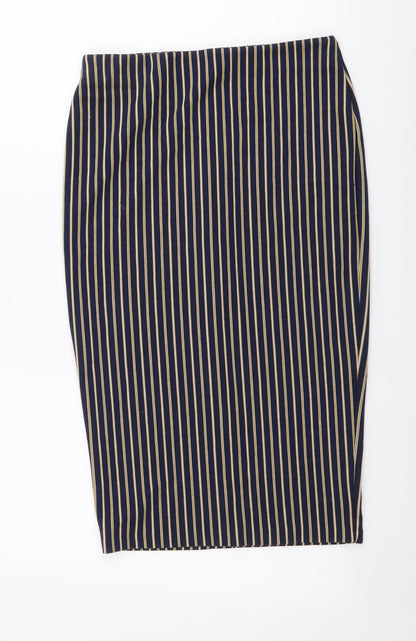 Womens UK Size S Zara Bandage Jersey Skirt