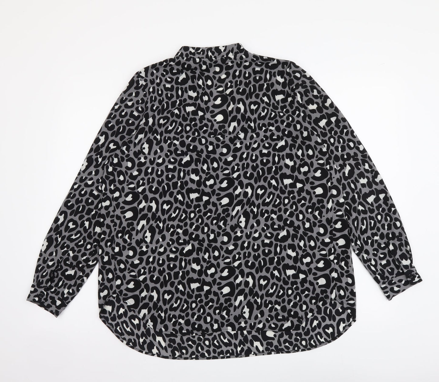Womens UK Size 10 Blooming Marvellous Grey Basic Blouse