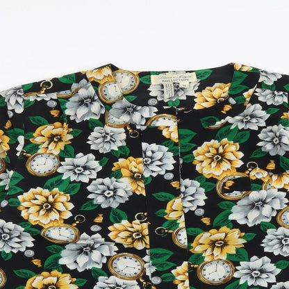 Womens UK Size 10 Collection Multicoloured Basic Button-Up