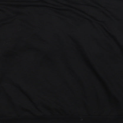 SheIn Womens Black Polyester Pullover Sweatshirt Size L Pullover