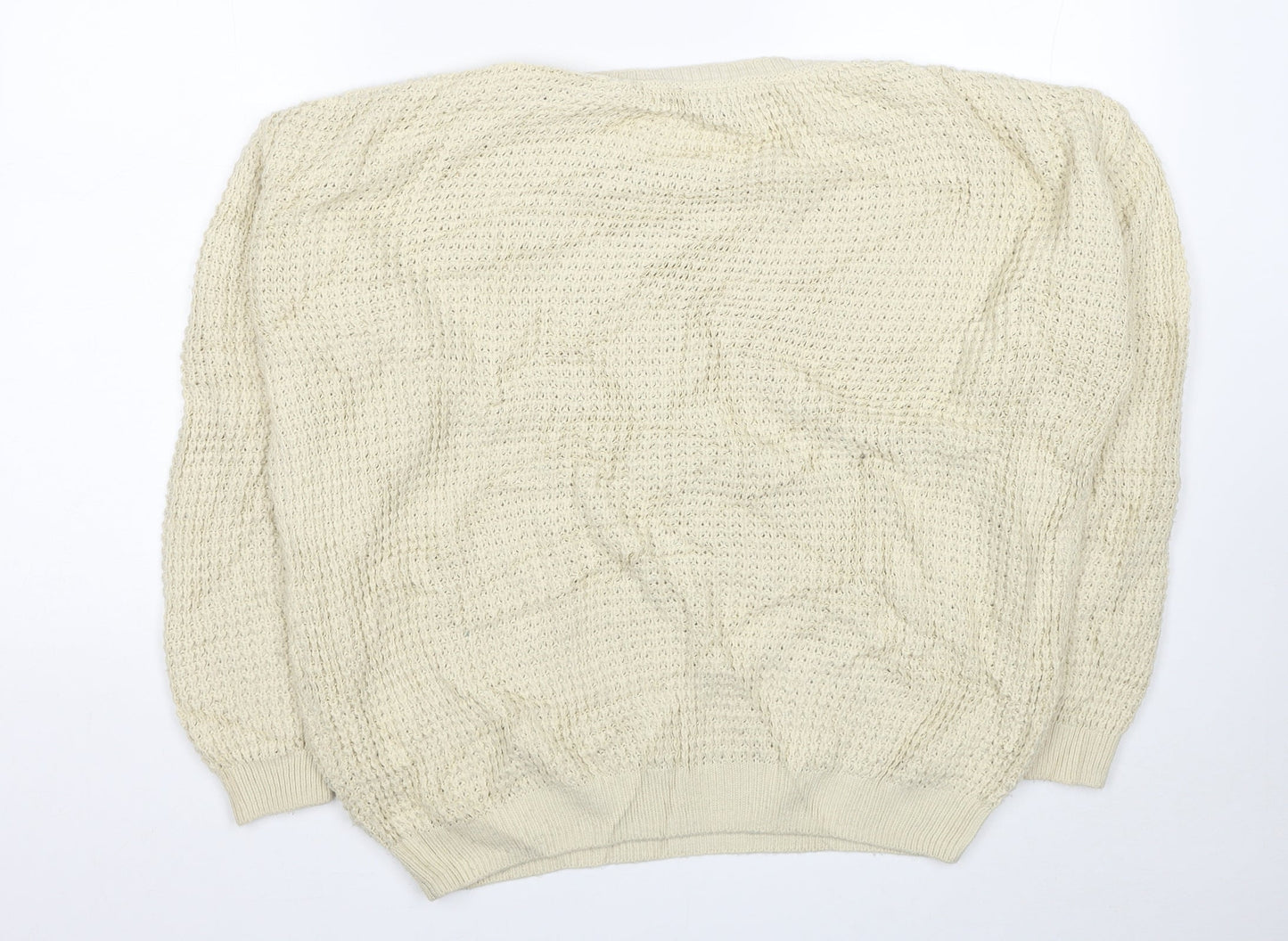 Womens UK Size 10 Topshop Ivory Pullover Jumper