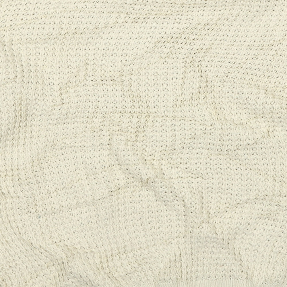 Womens UK Size 10 Topshop Ivory Pullover Jumper