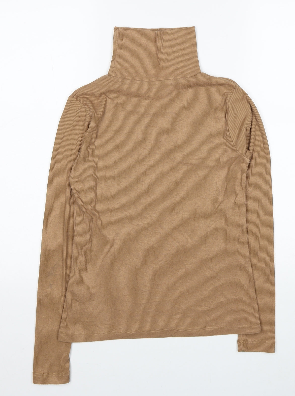 Womens UK Size 10 Peacocks Brown Pullover Jumper