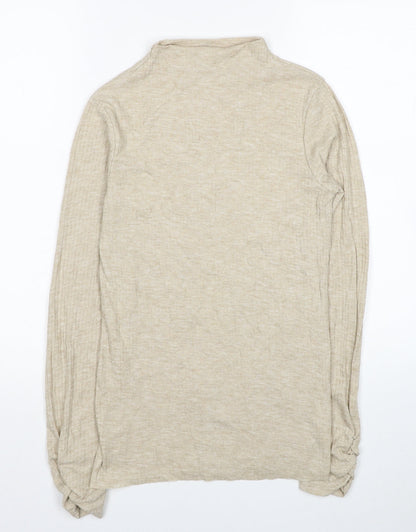 Womens UK Size 10 River Island Beige Pullover Jumper