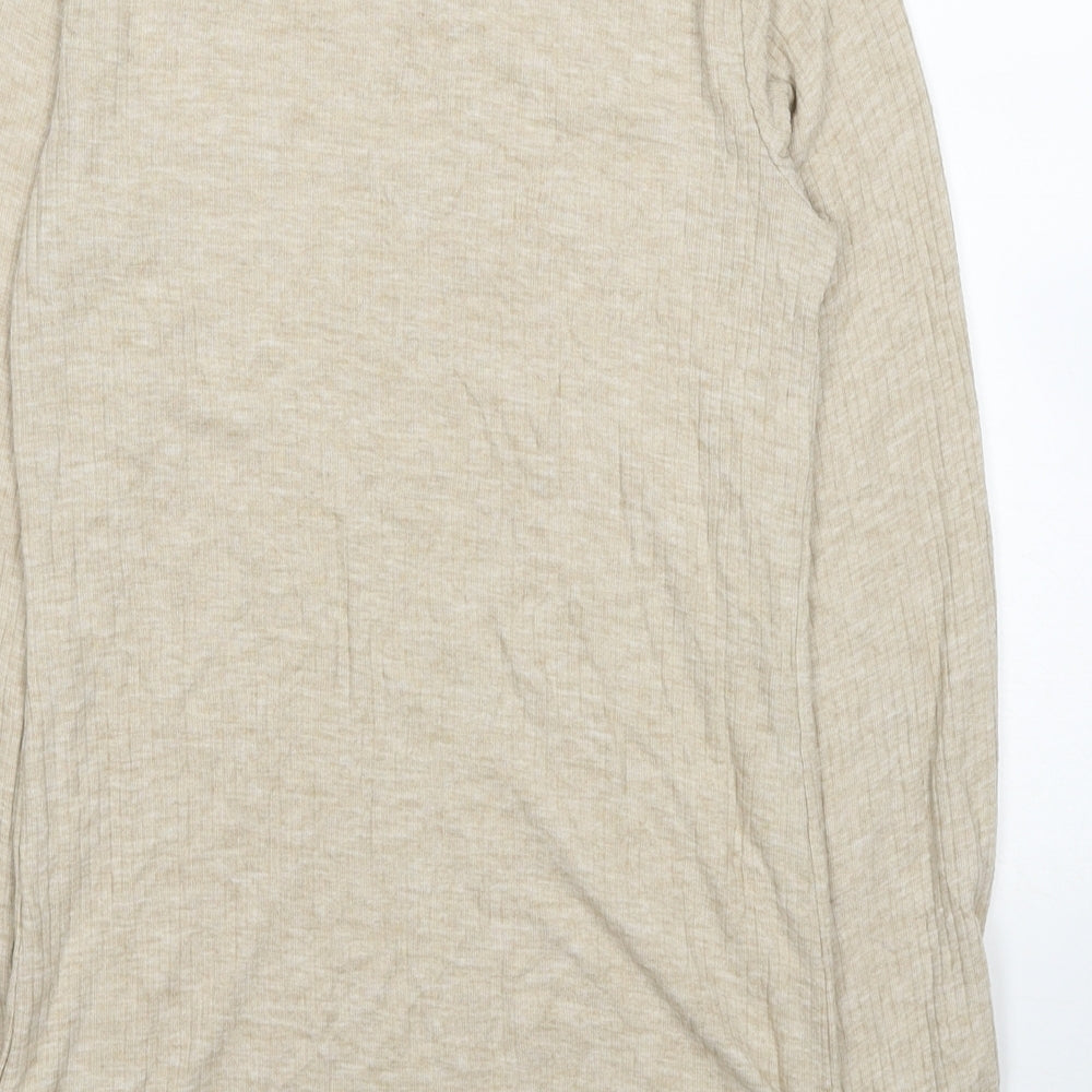 Womens UK Size 10 River Island Beige Pullover Jumper