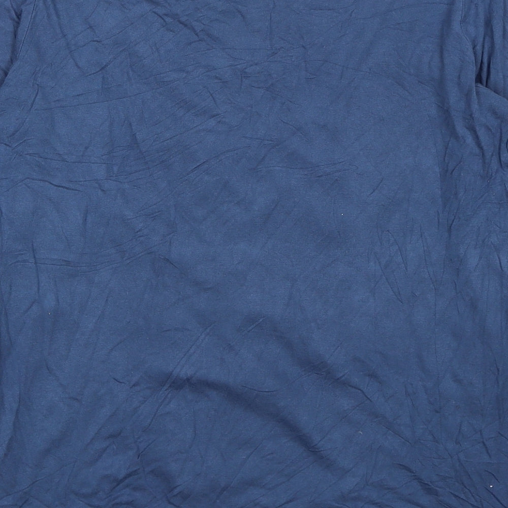 Womens UK Size M ORSAY Blue Basic Blouse