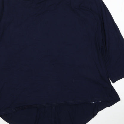 Womens UK Size M Reflections Multicoloured Basic Blouse