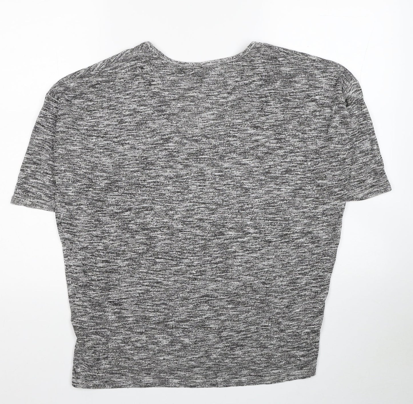Womens UK Size S New Look Grey Pullover Jumper
