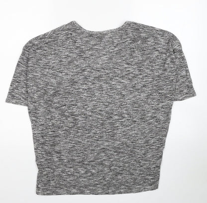 Womens UK Size S New Look Grey Pullover Jumper
