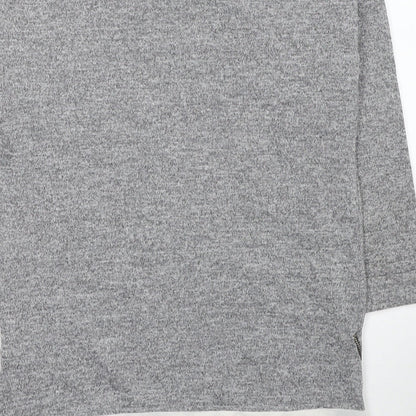 Womens UK Size 6 Atmosphere Grey Jersey Blouse
