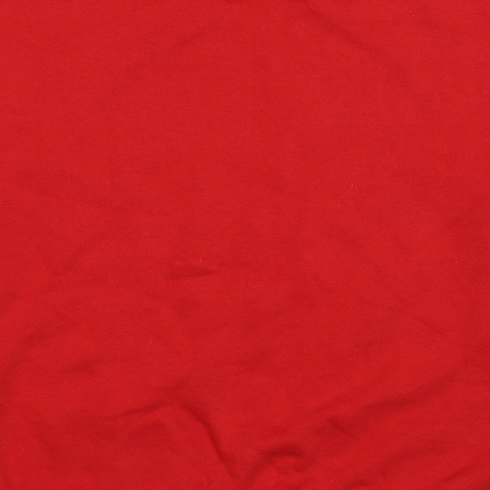 Womens UK Size 14 Disney Red Pullover Sweatshirt
