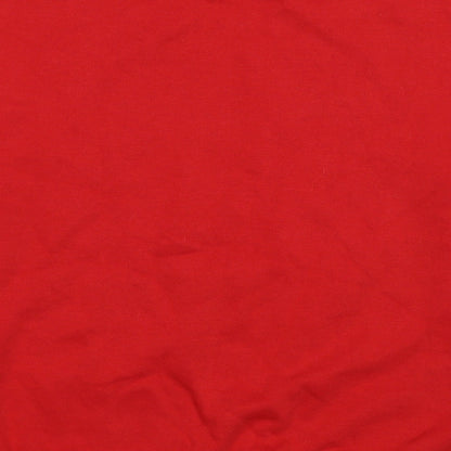 Womens UK Size 14 Disney Red Pullover Sweatshirt