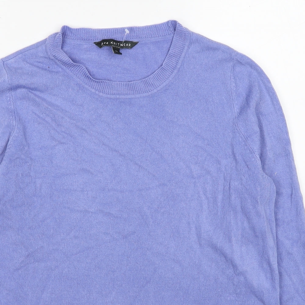 Womens UK Size 12 Bonmarché Blue Pullover Jumper