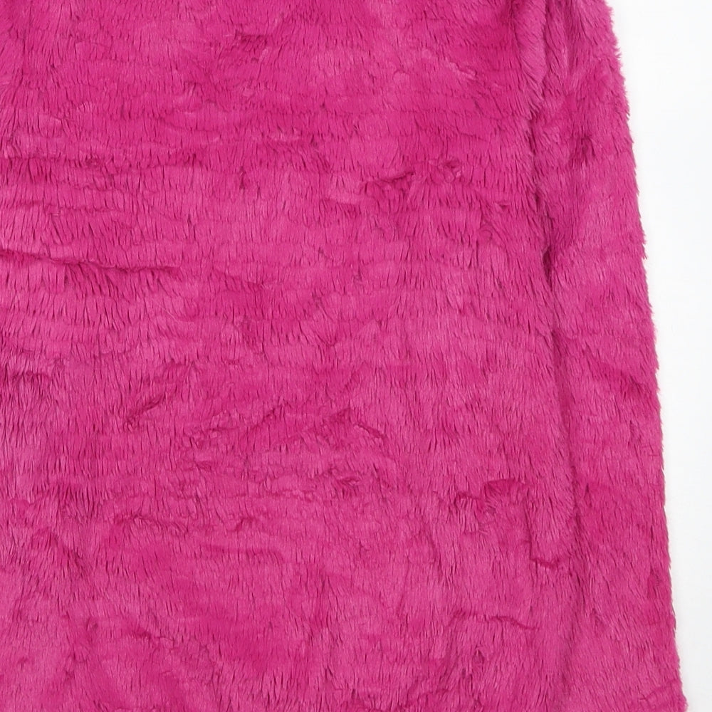 Miss E-vie Girls Pink Polyester Pullover Sweatshirt Size 11-12 Years Pullover
