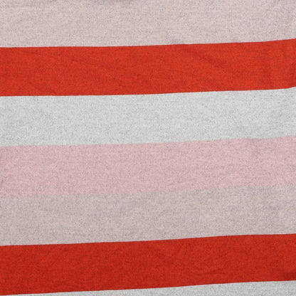 TU Womens Multicoloured Scoop Neck Striped Polyester Pullover Jumper Size 12