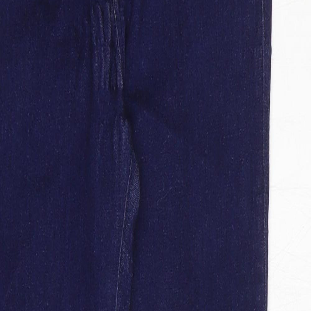 Replay Womens Blue Cotton Skinny Jeans Size 27 in L26 in Regular Zip